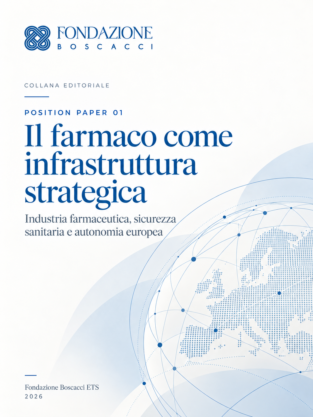 Copertina Il farmaco come infrastruttura strategica